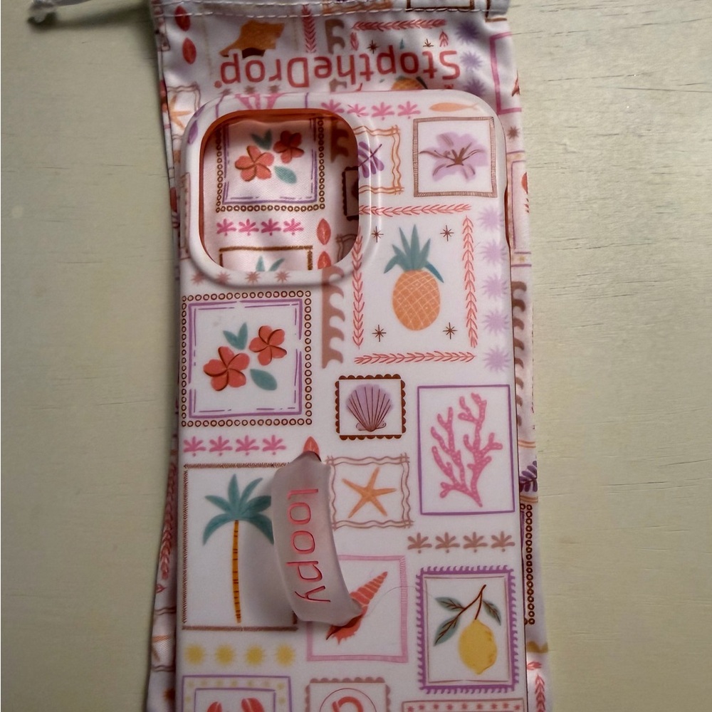 Loopy Case Tropical Pattern Phone Case